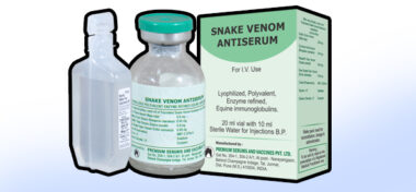 Combipack of snake venom