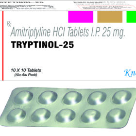 Amitriptyline 25mg Tryptinol Tablet