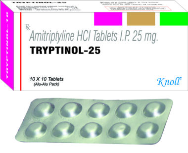 Amitriptyline 25mg Tryptinol Tablet