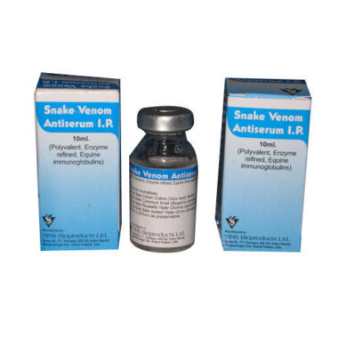 Snake Venom Antiserum (Polyvalent) 10ml Asvs Injection