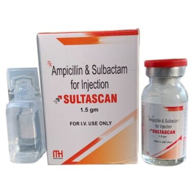 Ampicillin 1000mg + Sulbactam 500mg Sultascan Injection