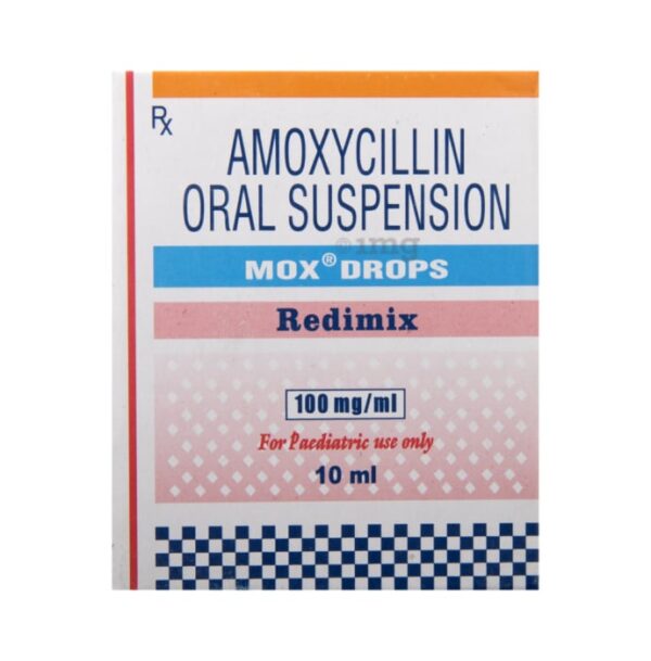 Amoxycillin 100mg Mox Drops Redimix