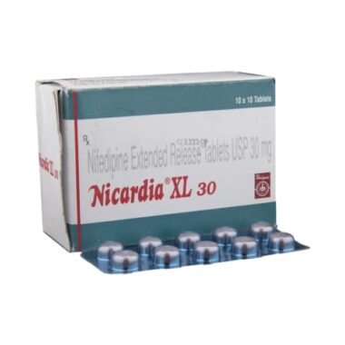 Nifedipine 30mg Nicardia XL Tablet