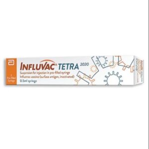 Inactivated influenza vaccine 0.5ml Influvac Tetra Vaccine