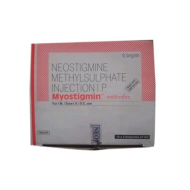 Neostigmine 0.5mg Myostigmin 0.5mg Injection 1ml