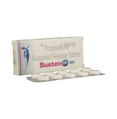 Progesterone (Natural Micronized) 300mg Susten SR Tablet