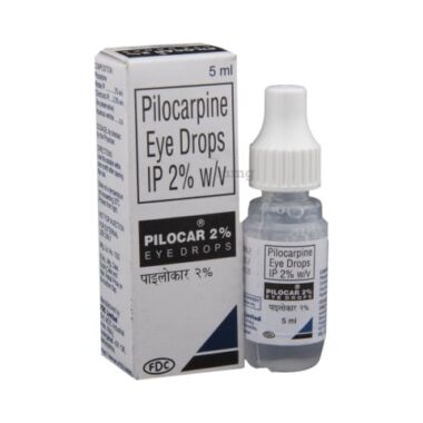 Pilocarpine 2% w/v Pilocar Eye Drop