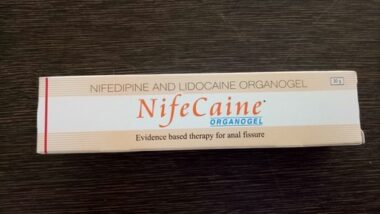 Lidocaine 1.5% w/w + Nifedipine 0.3% w/w Nifecaine Cream