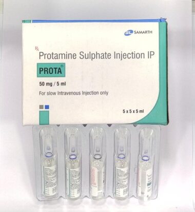 Protamine sulfate 50mg Prota Injection