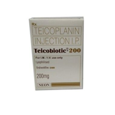 Teicoplanin 200mg Teicobiotic Injection