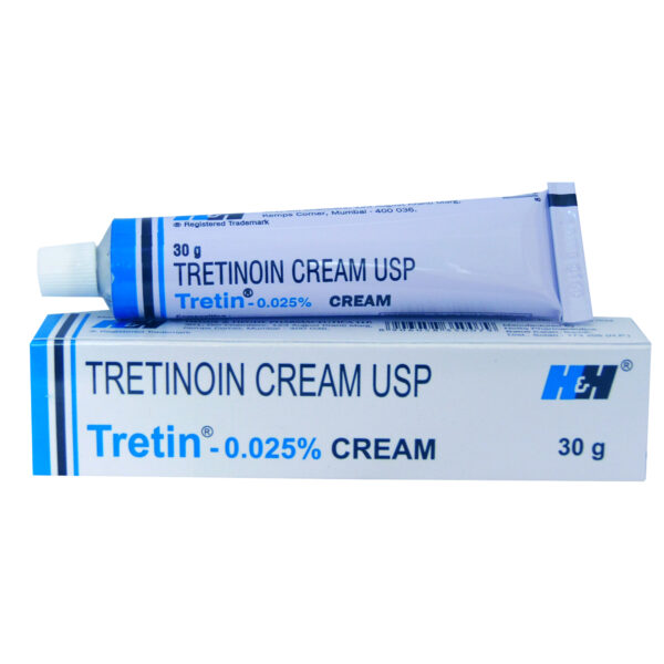 Tretinoin 0.025% w/w Tretin Cream