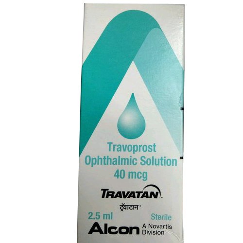 Travoprost 0.004% w/v Travatan Ophthalmic Solution