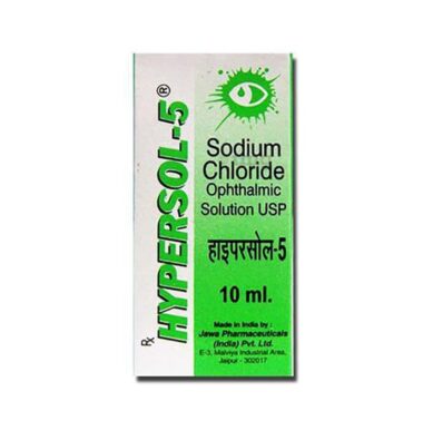 Sodium Chloride 5% w/v Hypersol Ophthalmic Solution