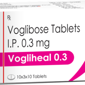 Voglibose 0.3mg Vogliheal Tablet