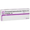 Verapamil 40mg Tablet M Care Exports 