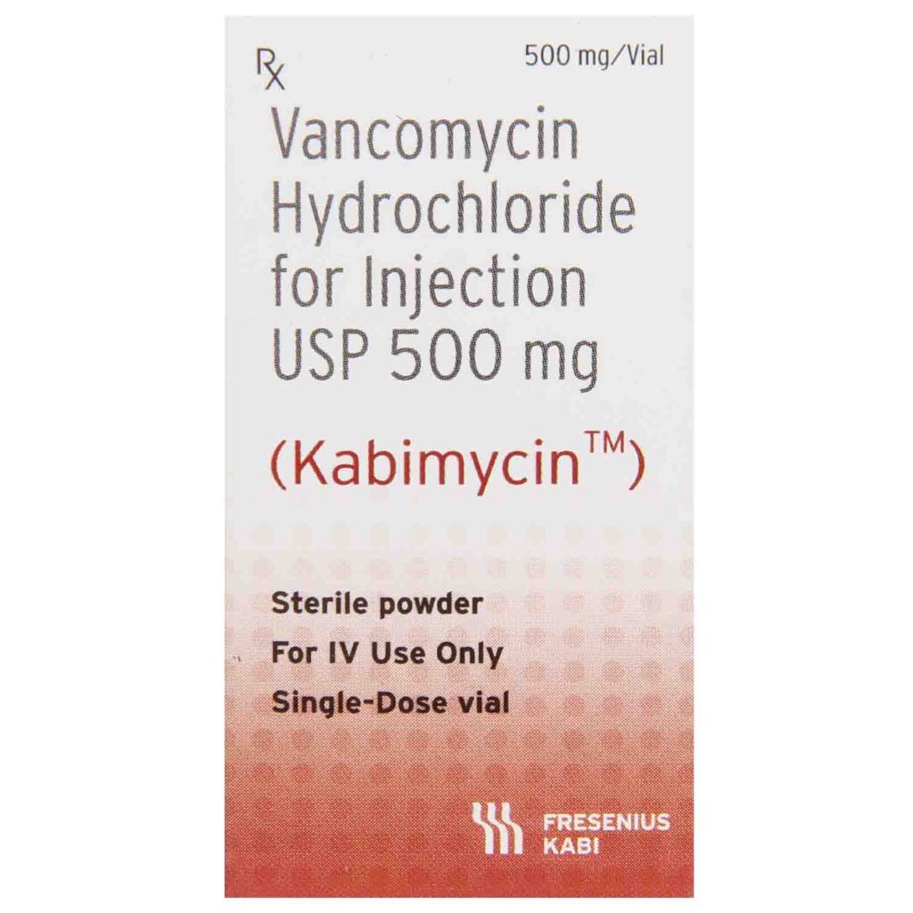 Vancomycin 500mg Injection M Care Exports Pharmaceutical Exporters