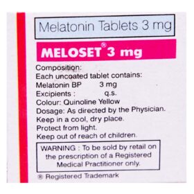 Meloset 3mg tablet