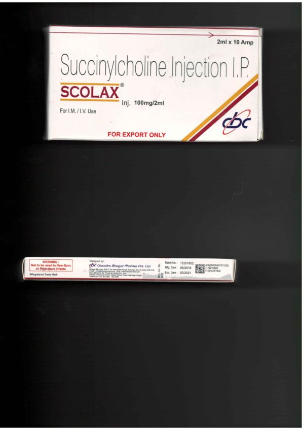 Scolax 100mg injcetion