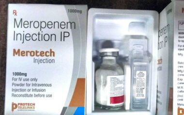 Meropenem IP 100mg Merotech Injection