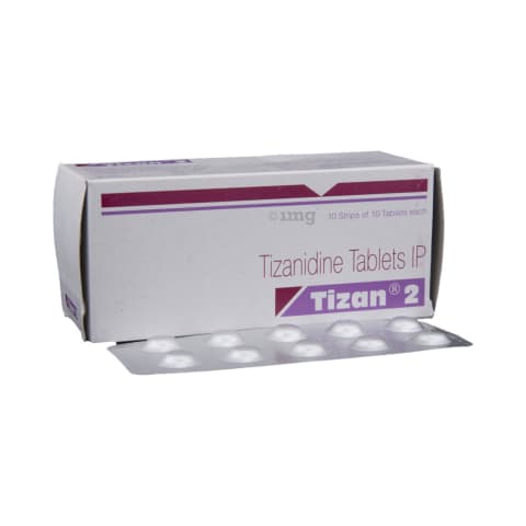 Tizanidine 2 MG Tablet Tizan