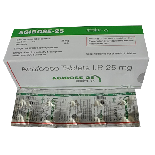 Agibose 25mg tablet