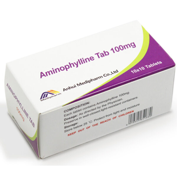 Aminophylline 100mg tab
