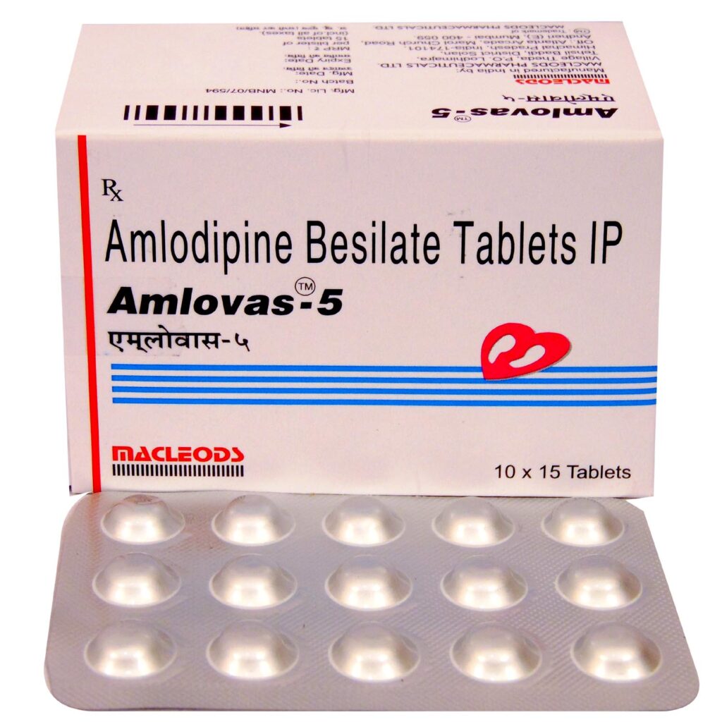 Amlovas 5mg Tablet Mcare Exports | Pharmaceutical Exporters