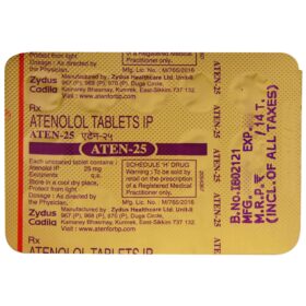 Atenolol 25mg Tablet