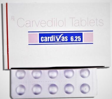 Cardivas 6.25 mg tablet