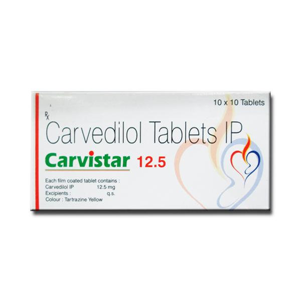Carvistar 12.5 mg tab