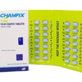 Champix 1mg tablet