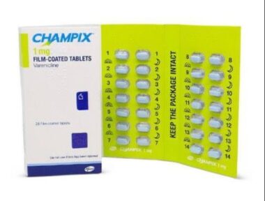 Champix 1mg tablet