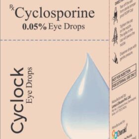 Cyclock eye drops