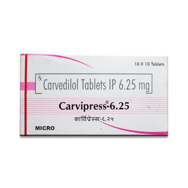 carvipress 6.25 mg tab