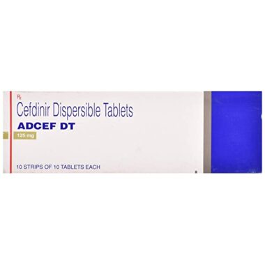 Adcef DT 125mg tab