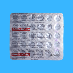 Doxofylline 200mg Tablet Doxolin