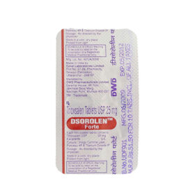 Dsorolen forte 25mg tablet