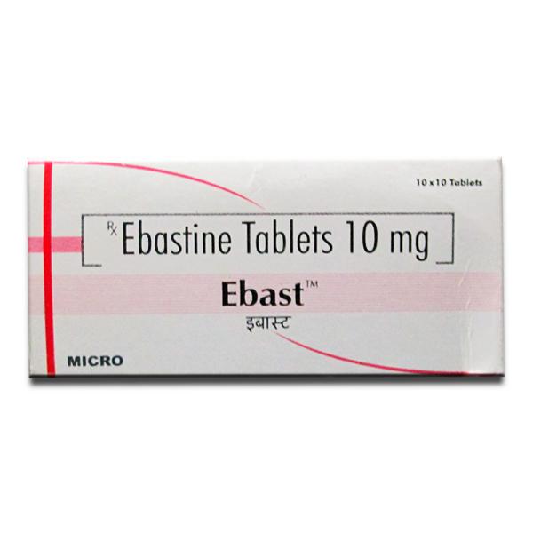 Ebast 10mg Tablet