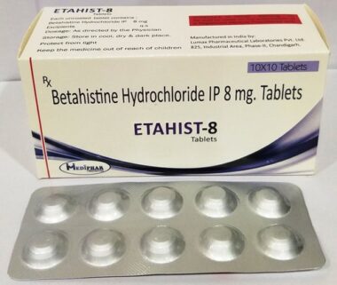 Etahist 8mg tab