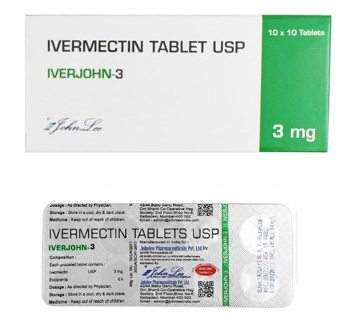 Ivermectin Usp 3 Mg