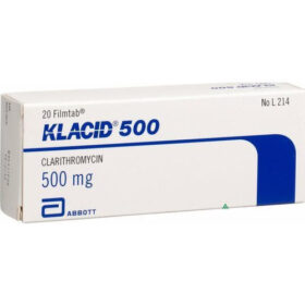 Clarithromycin Tablet KLACID 500