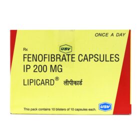 Lipicard 200mg capsule