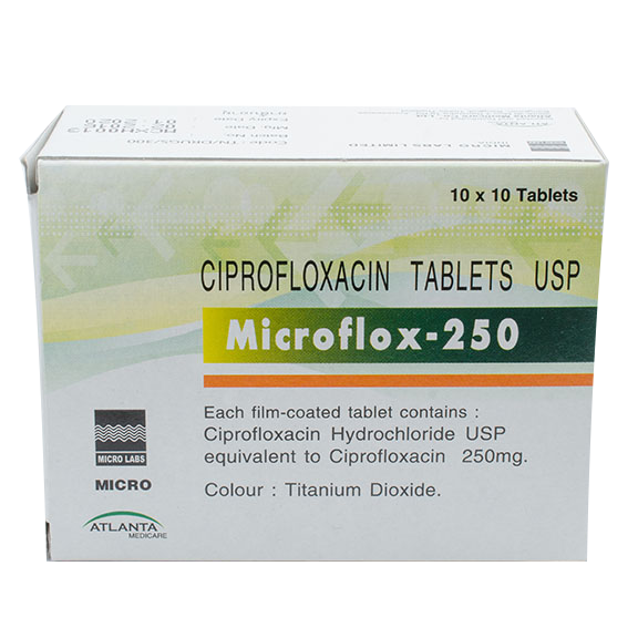 Microflox 250mg tab