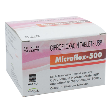 Microflox 500mg tab