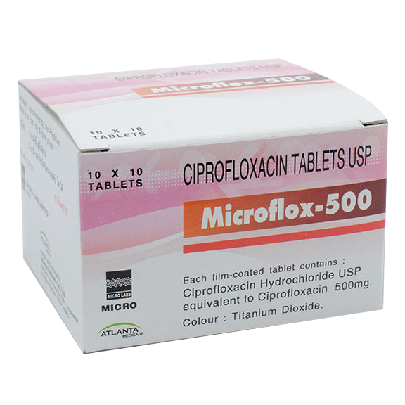 Microflox 500mg tab