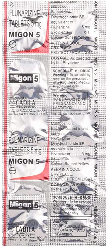 Migon 5mg tab