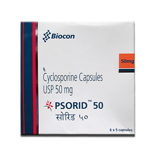 Psorid 50mg capsule