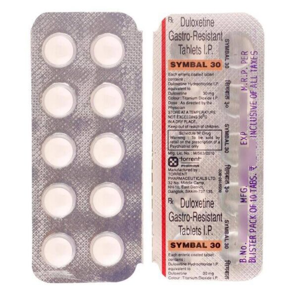 Symbal 30mg tablet