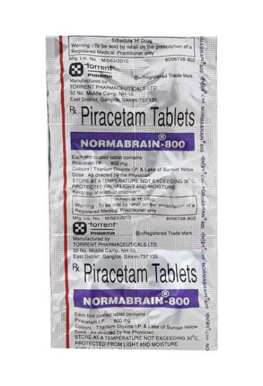 normabrain 800mg tablet