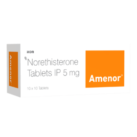 Amenor 5mg tablet